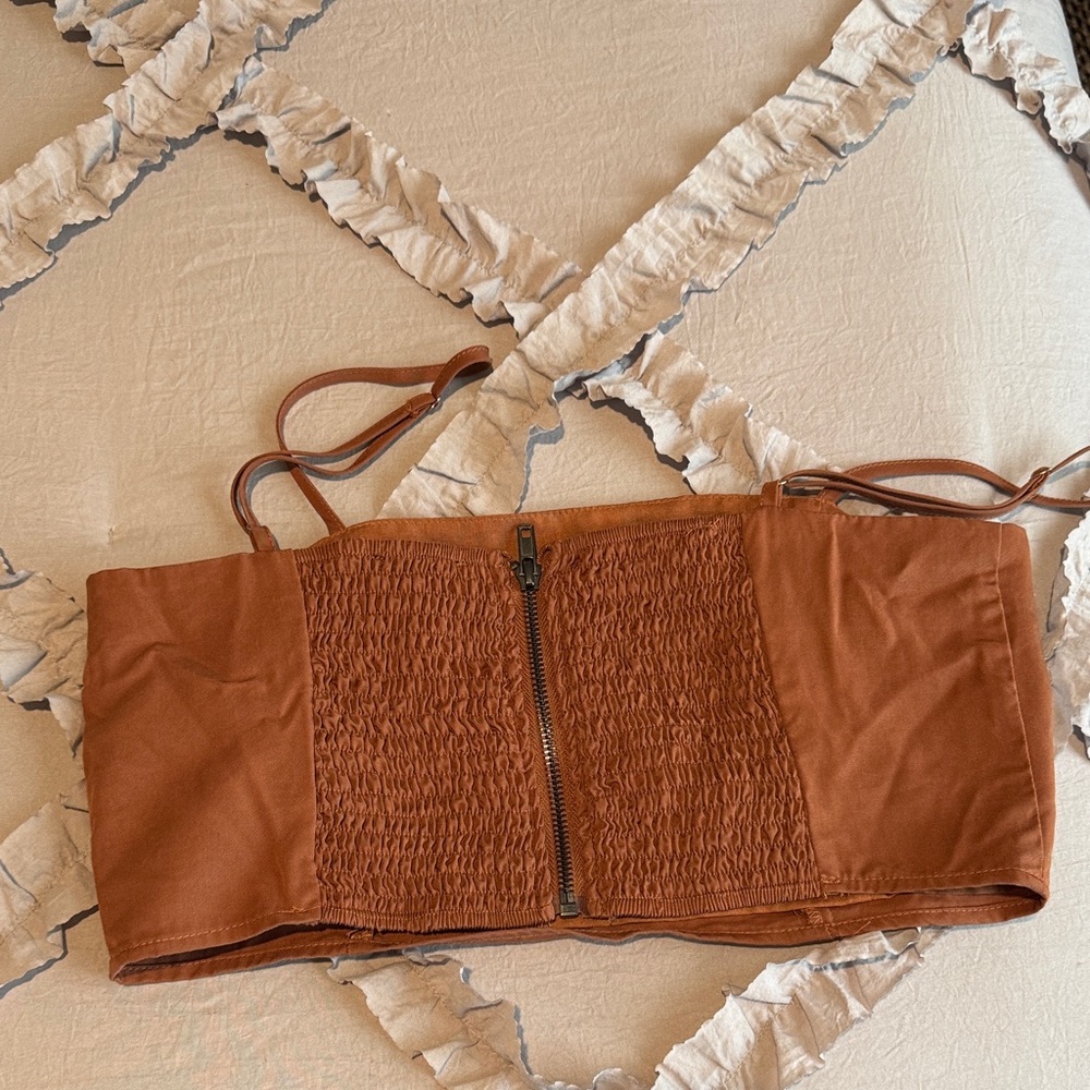 Kittenish Rust Brown Two-Piece Set - Picture 7 of 10